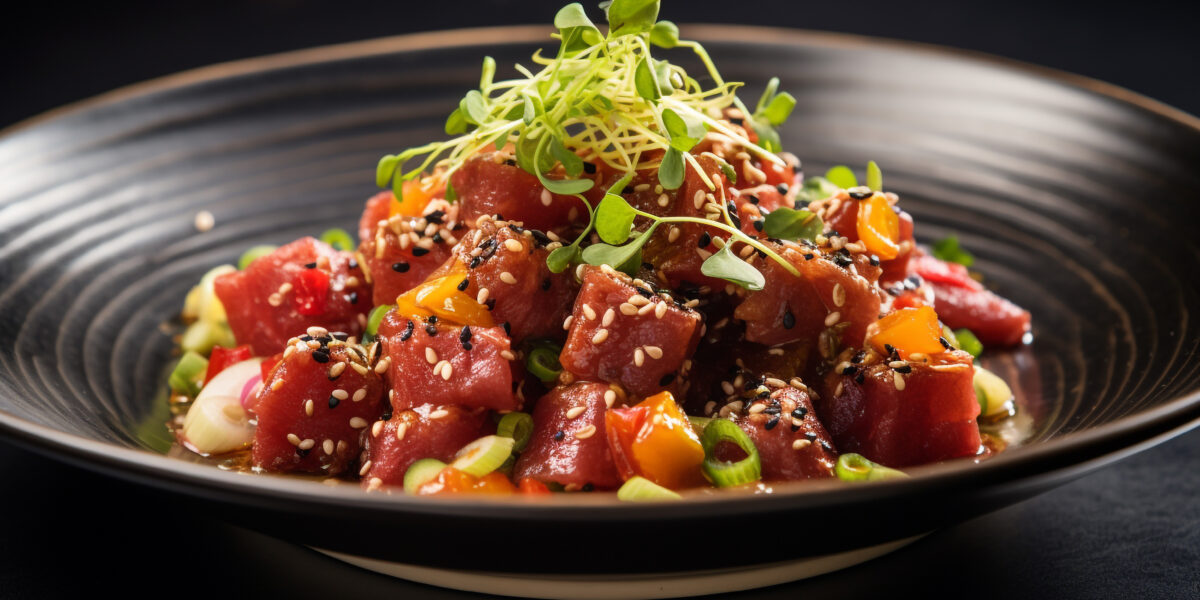 Ahi Tuna Poke Bowl