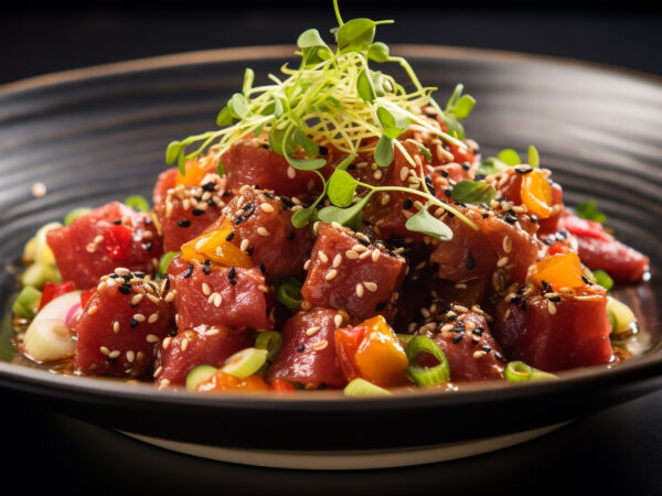 Ahi Tuna Poke Bowl