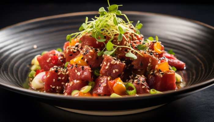 Ahi Tuna Poke Bowl