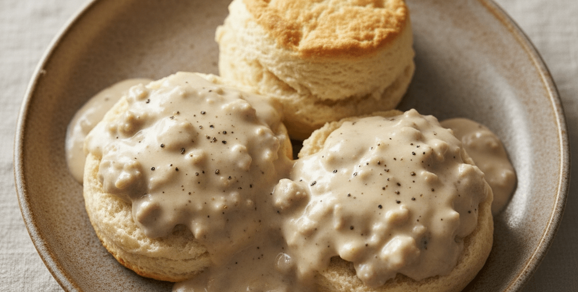 Country Biscuits and Gravy