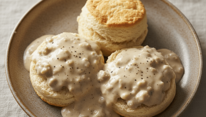 Country Biscuits and Gravy