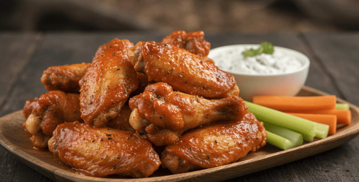 Crispy Baked Buffalo Wings