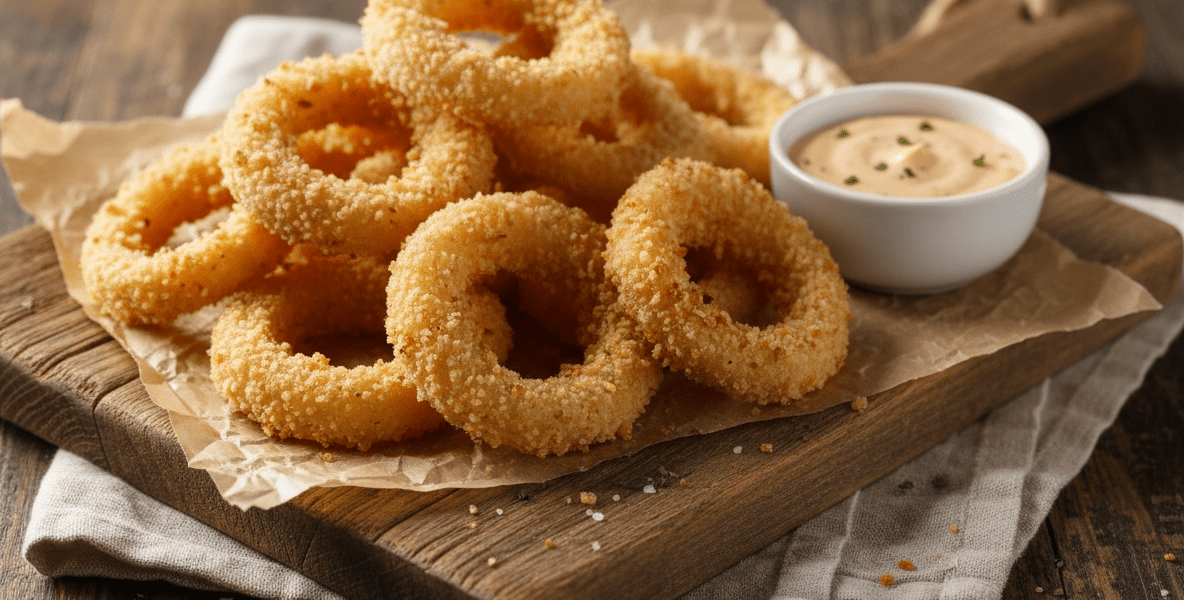 Crispy Oven-Baked Onion Rings