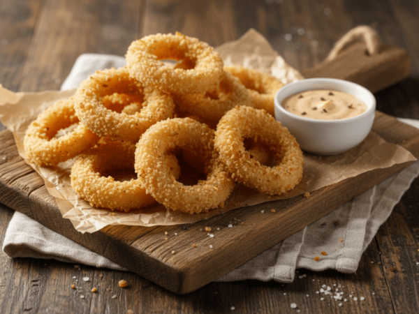 Crispy Oven-Baked Onion Rings
