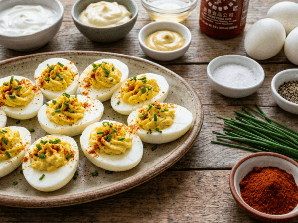 Healthier Deviled Eggs