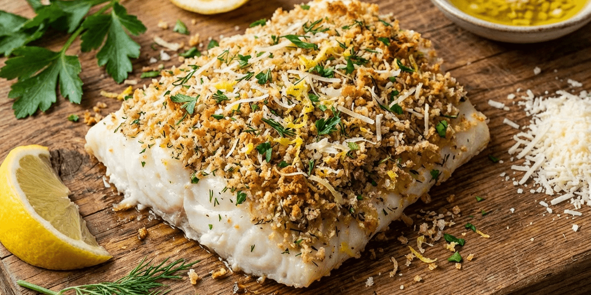 Herb-Crusted Orange Roughy