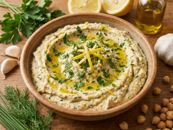 Lemon Herb Hummus