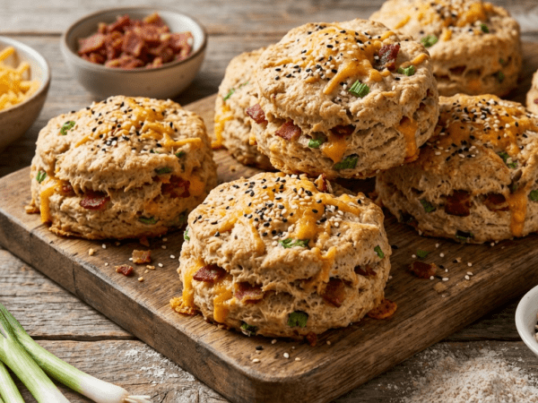 Loaded Bacon Cheddar Biscuits