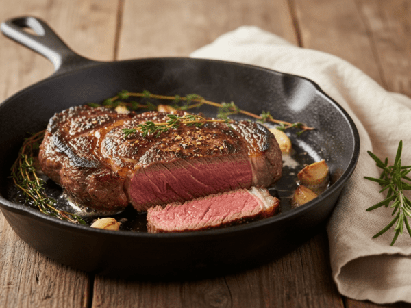 Perfect Pan-Seared Steak