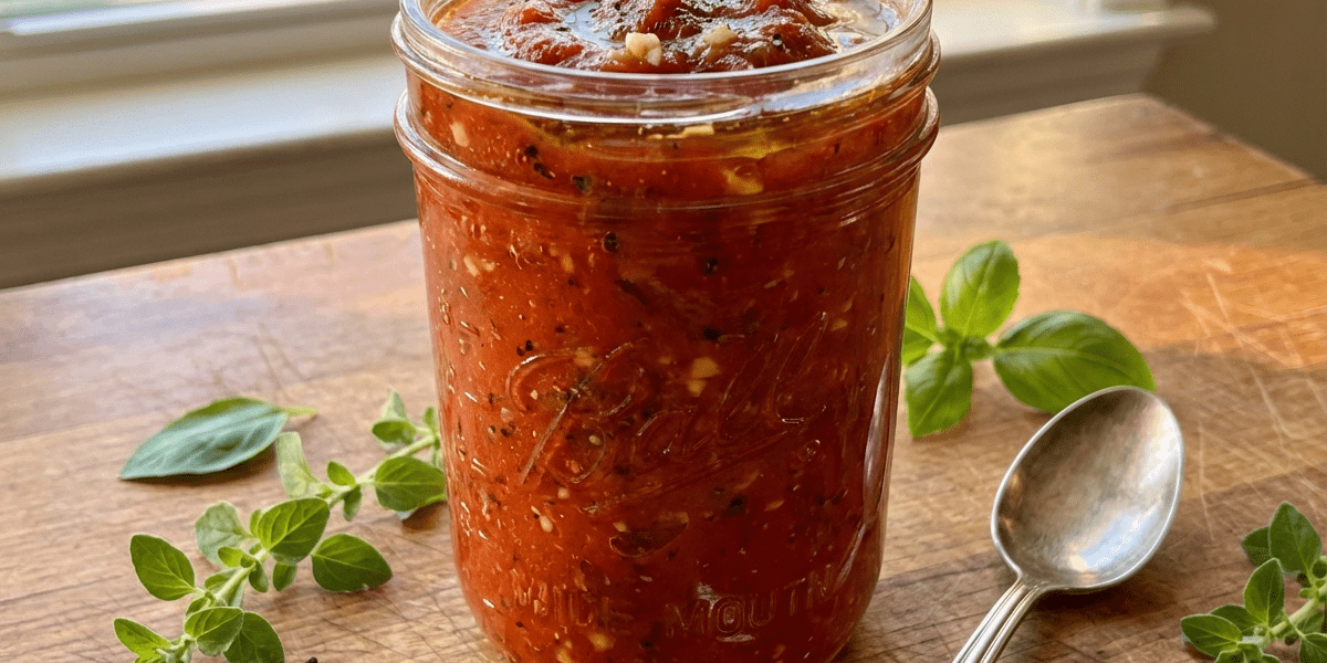 Homemade Pizza Sauce
