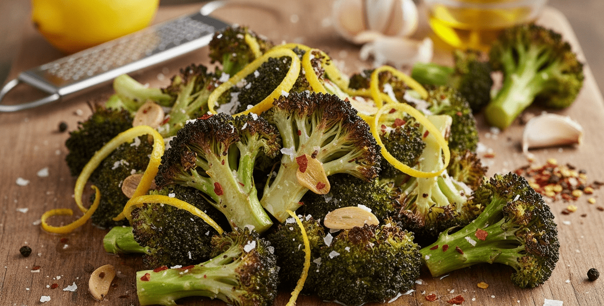 Roasted Broccoli with Lemon