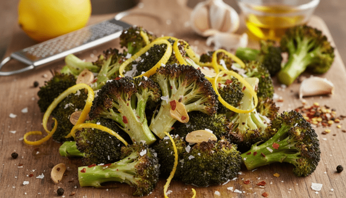 Roasted Broccoli with Lemon