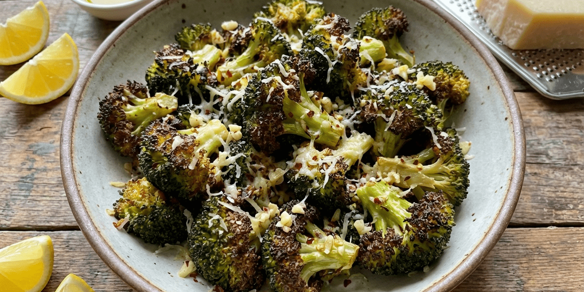 Roasted Broccoli with Parmesan