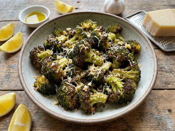 Roasted Broccoli with Parmesan