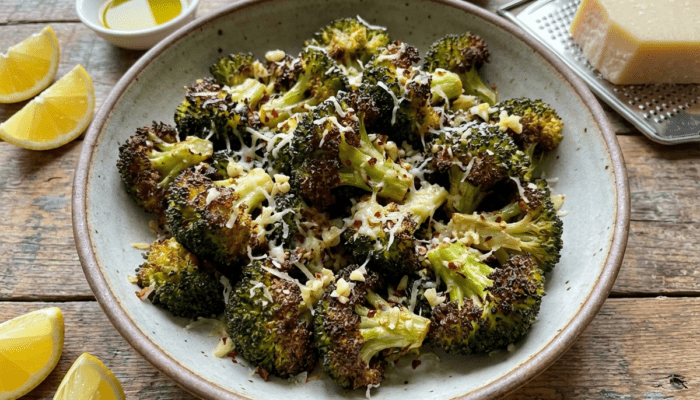 Roasted Broccoli with Parmesan