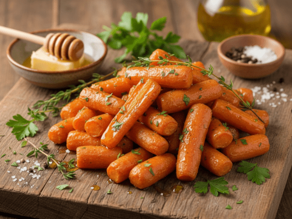 Roasted Honey Glazed Carrots