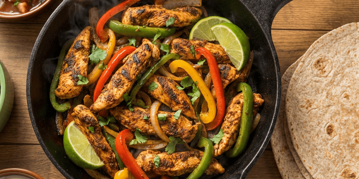 Sizzling Chicken Fajitas