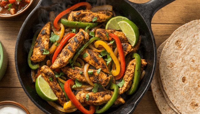 Sizzling Chicken Fajitas