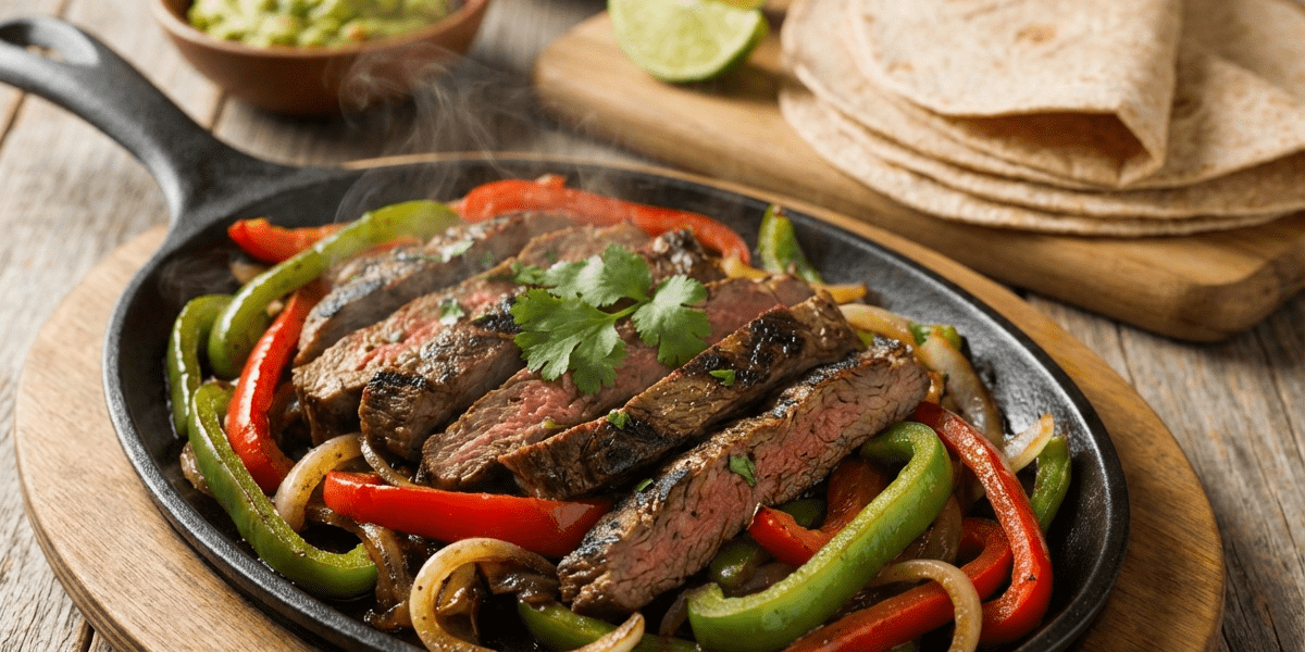 Sizzling Steak Fajitas