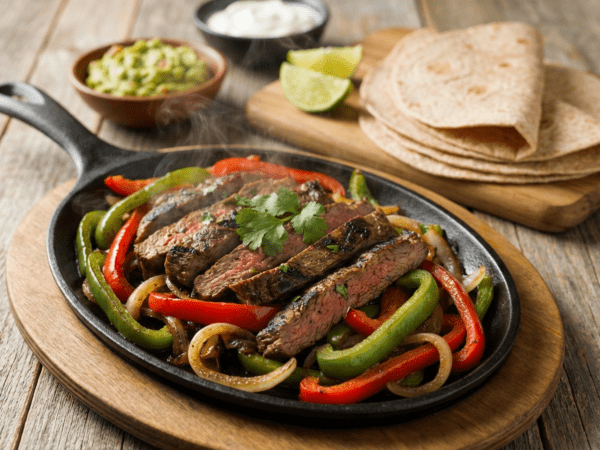 Sizzling Steak Fajitas