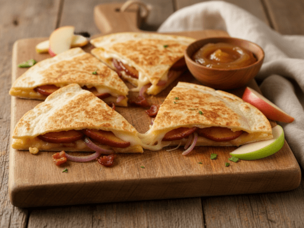 Smoked Apple Quesadillas