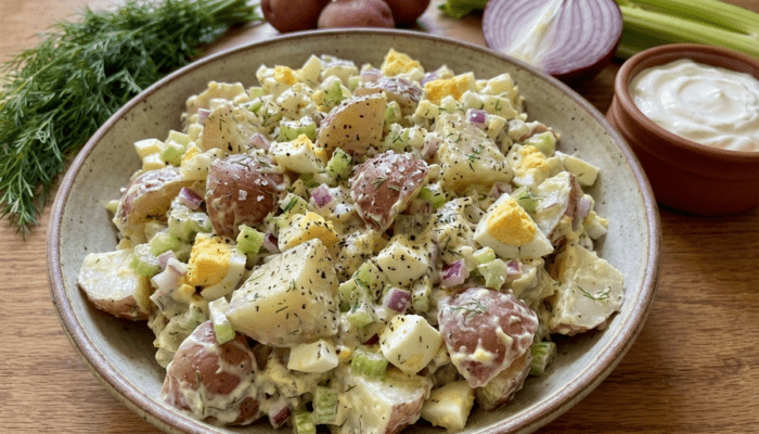 Sour Cream Potato Salad