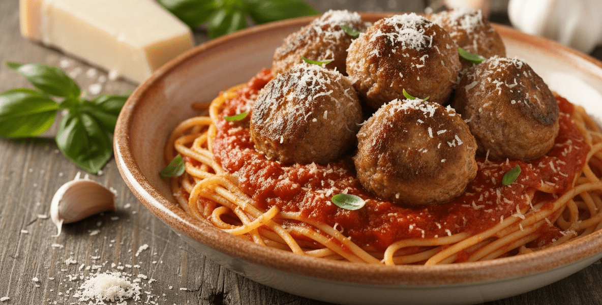Spaghetti and Meatballs