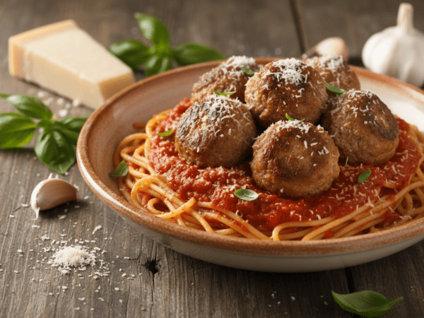 Spaghetti and Meatballs