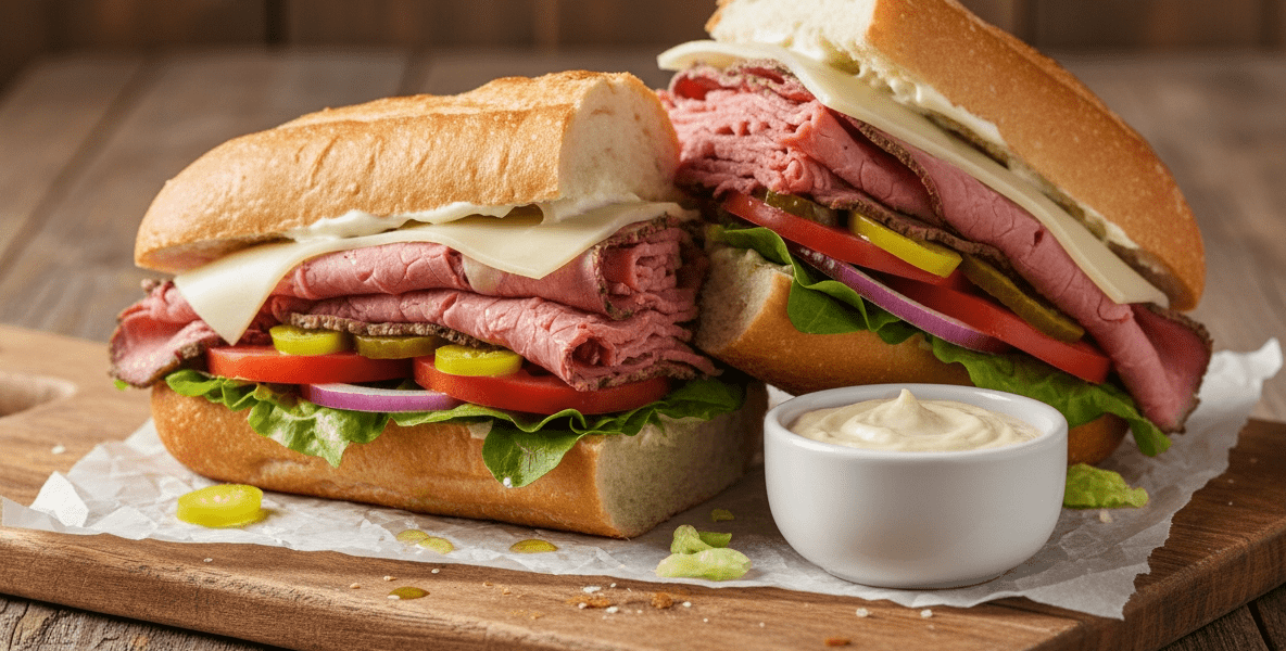 The Ultimate Roast Beef Sub