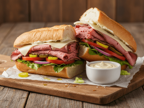 The Ultimate Roast Beef Sub