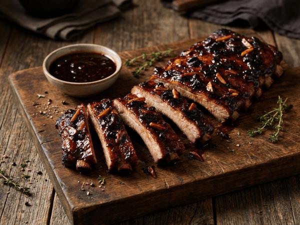 Southern Tier Black Cherry Glazed Spare Ribs